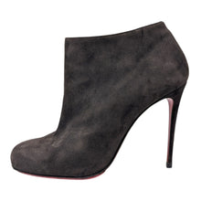  Christian Louboutin Bellissima 100 ankle boot in brown suede, size 38.5