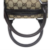 Gucci GG monogram boston bag in tan and brown