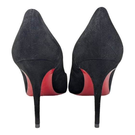 Christian Louboutin Kate 85 heels in black suede, size 39