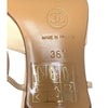 Chanel Vintage Slingback Kitten Heel in Beige, size 36.5