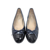 Chanel Ballet Flat in Blue and Black, size 37
