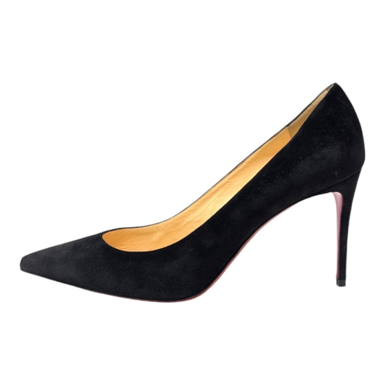 Christian Louboutin Kate 85 heels in black suede, size 39