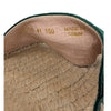 Gucci Lilibeth Sylvie Espadrille Wedge Sandals in Green, size 41