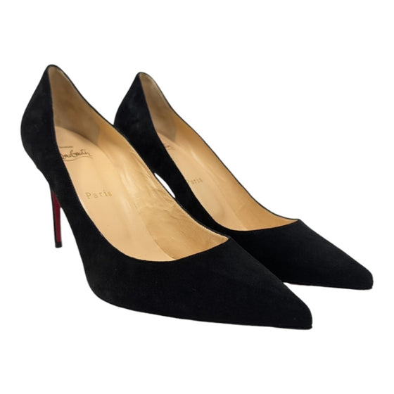 Christian Louboutin Kate 85 heels in black suede, size 39