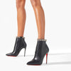 Christian Louboutin Booty Chain 100 bootie in black, size 37.5