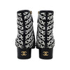 Chanel 2022 Collection Boot in Black & White, size 37.5