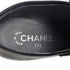 Chanel pointed toe loafers in black, size 36C