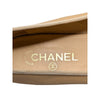 Chanel Ballet Flat in Beige and Black, size 37.5 | 7