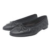 Chanel ballet flats in quilted black, size 37