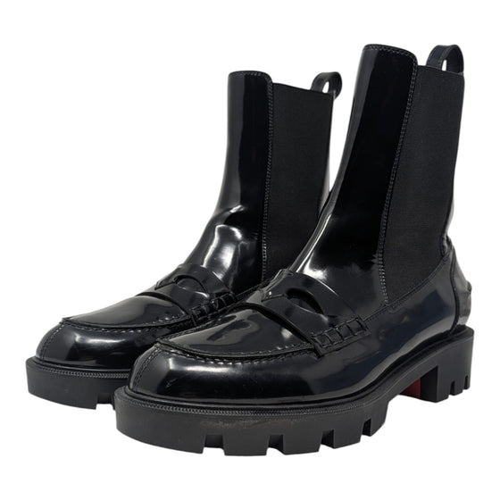 Christian Louboutin Montezu Chelsea Boot in black, size 39