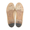 Chanel Ballet Flat in Beige and Black, size 37.5 | 7