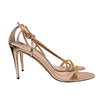 Gucci Sylvie Chain 95mm Heel in Rose Gold, size 42