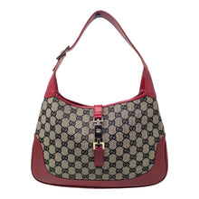 Vintage Gucci Jackie 1961 shoulder bag in navy red
