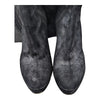 Chanel Thigh-high Platform Boots in Black, size 38.5