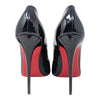 Christian Louboutin So Kate 120 in black patent, size 38.5