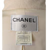 Chanel 1999 wool blazer jacket in cream, size FR38