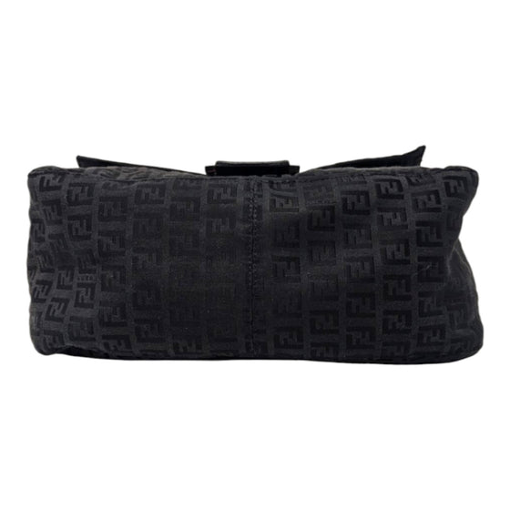 Fendi Zucchino Mama Forever baguette in black