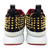 Christian Louboutin Spike Sock sneaker in leopard, size 37.5